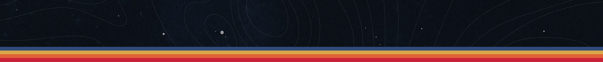 A design motif of colored stripes